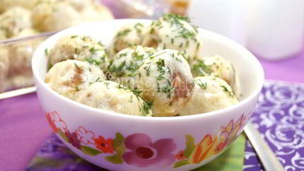 Тефтели в сливочном соусе