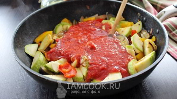 тефтели запеченные с овощами