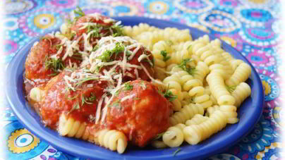 Тефтельки в красном соусе