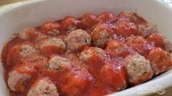 тефтельки в томатном соусе