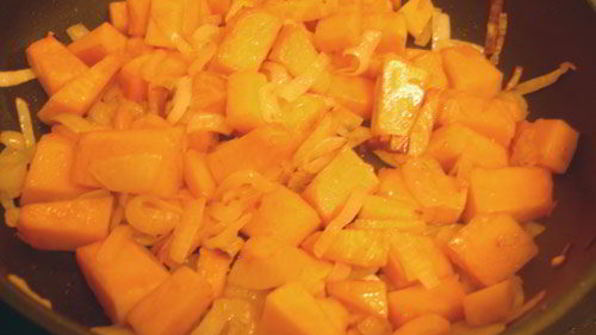 тыквенный гарнир по-гречески