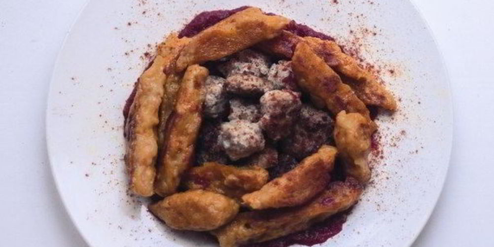 Рецепт тыквенные ньокки с тефтелями