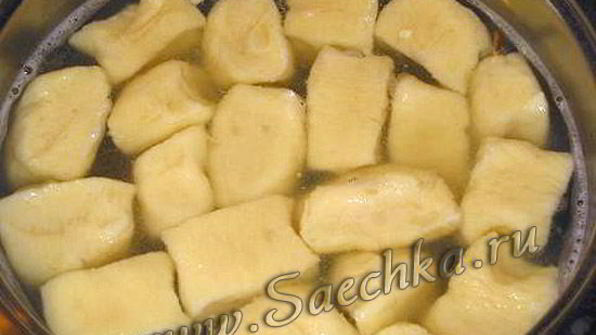 ленивые картофельные вареники