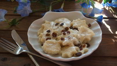 Ленивые вареники для ребенка