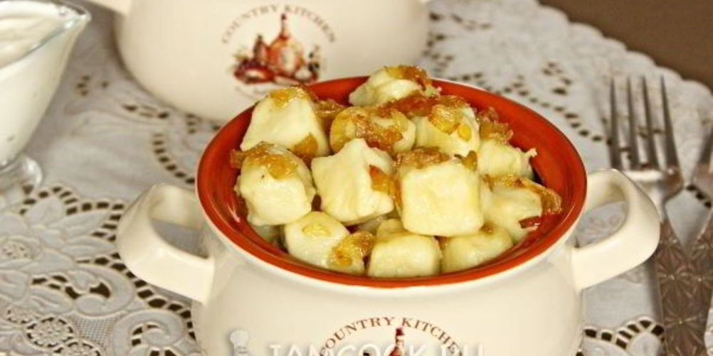 Рецепт ленивые вареники с картошкой