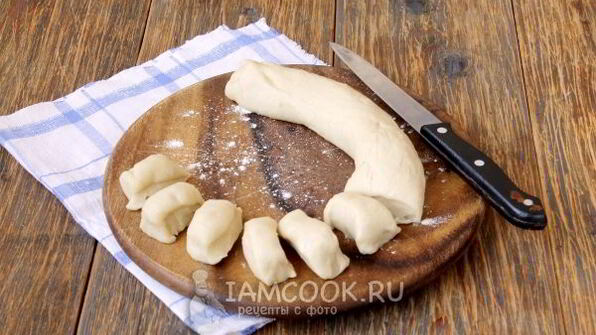 постные вареники с капустой