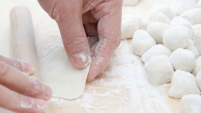 Простое тесто для вареников