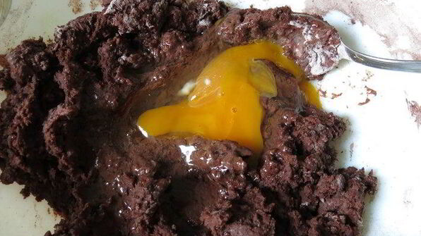 шоколадные вареники с ягодами