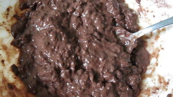 шоколадные вареники с ягодами