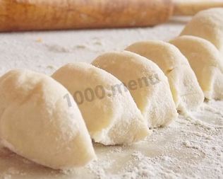 Тесто на вареники с яйцом