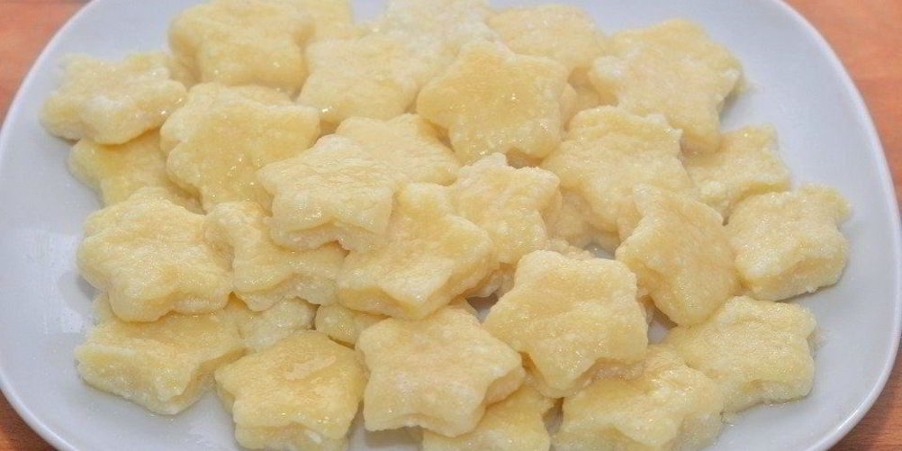 Рецепт творожные ленивые вареники звездочки