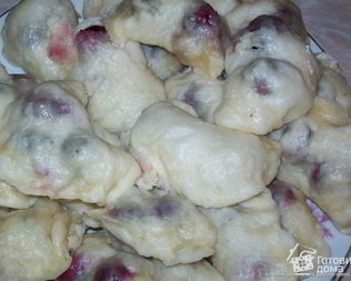 Вареники на дрожжевом тесте