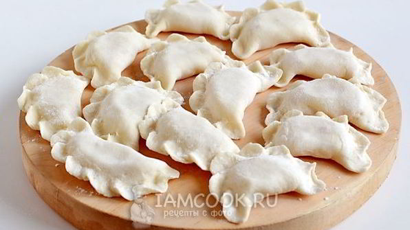 вареники на кислом молоке с картошкой и луком