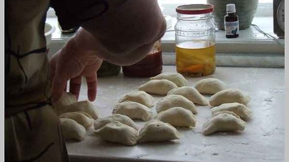 вареники на пару