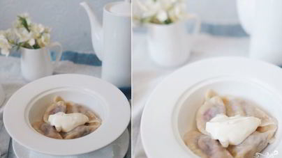 Вареники с брусникой