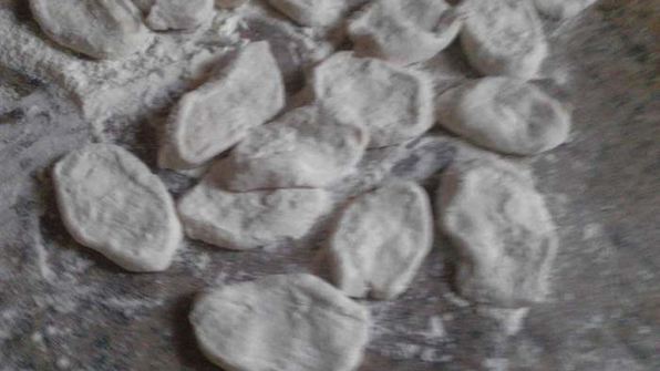 вареники с черникой