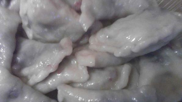 вареники с черникой