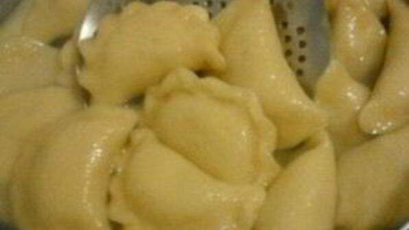 вареники с грибами