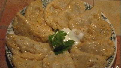 Вареники с кабачками