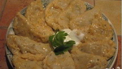 Вареники с кабачками