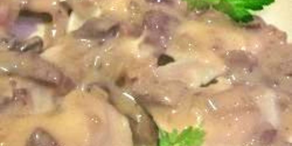 Рецепт вареники с капустой и грибным соусом