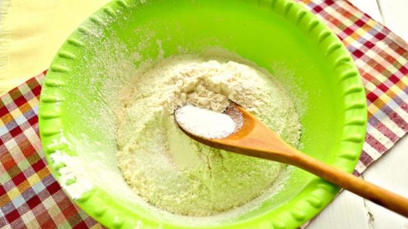 вареники с капустой и зеленью