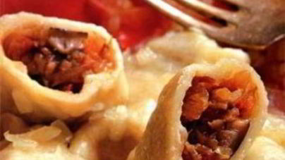 Вареники с капустой