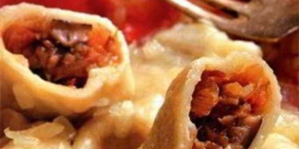 Рецепт вареники с капустой