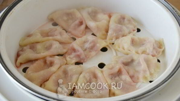 вареники с клубникой на пару