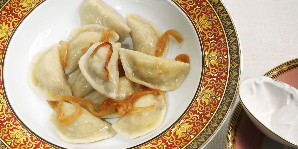 Рецепт вареники с курицей и грибами