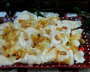 Вареники с квашеной капустой и картошкой