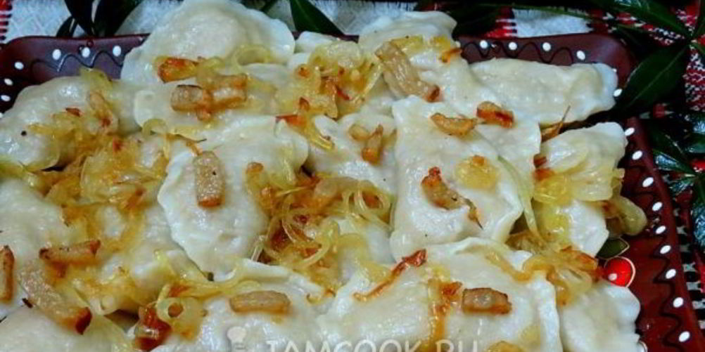 Рецепт вареники с квашеной капустой и картошкой