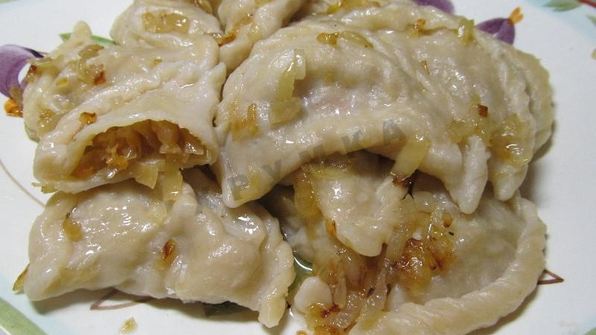 вареники с квашеной капустой постные