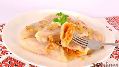 Вареники с квашеной капустой