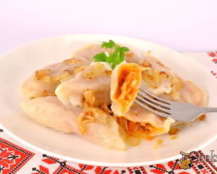 Вареники с квашеной капустой