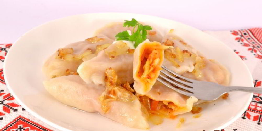 Рецепт вареники с квашеной капустой