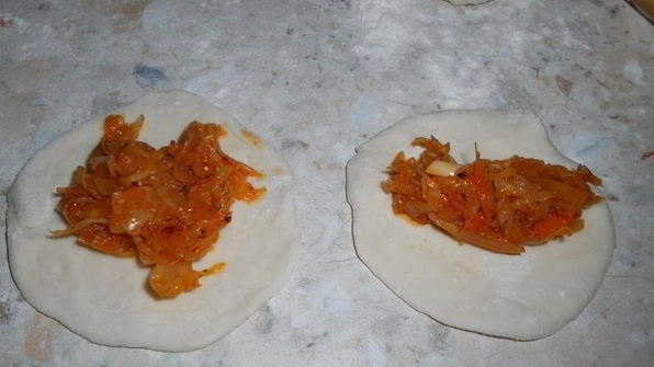 вареники с квашеной капустой