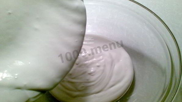 вареники с медовой сметаной