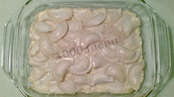 вареники с медовой сметаной