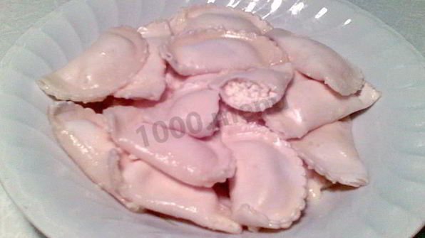 вареники с медовой сметаной