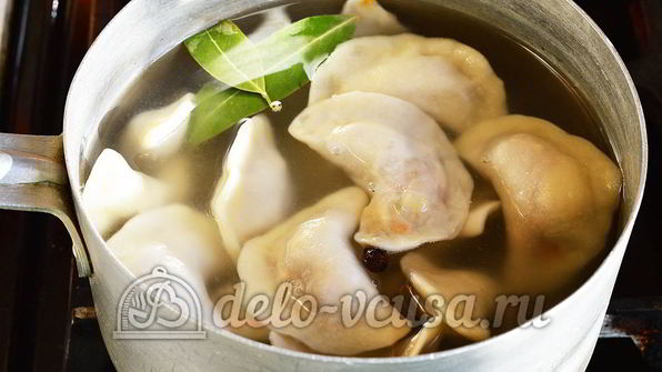 вареники с мясом