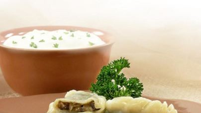 Вареники с рыжиками