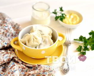 Вареники с салом