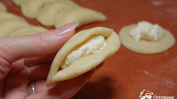 вареники с творогом на заварном тесте