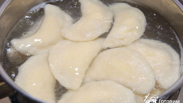 вареники с творогом на заварном тесте
