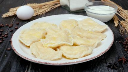 Вареники с творогом