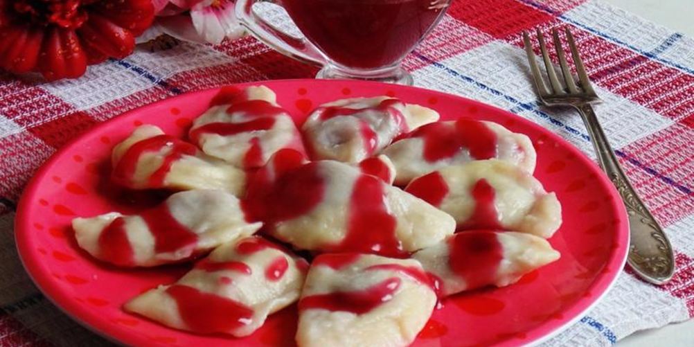 Рецепт вареники с вишней замороженной
