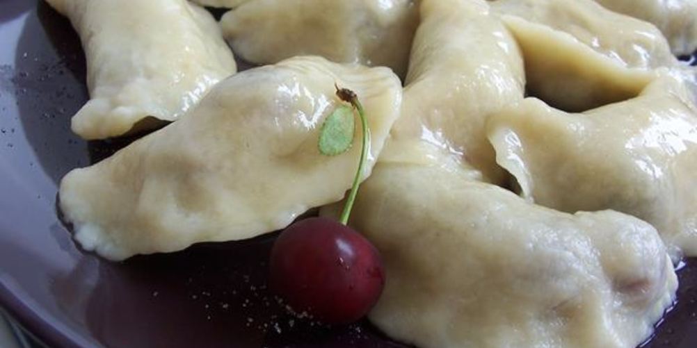 Рецепт вареники с вишней