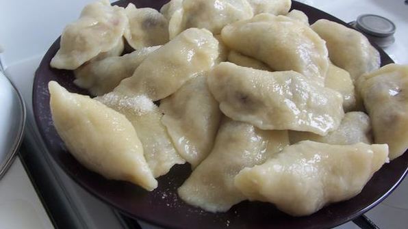 вареники с вишней