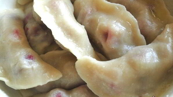 вареники с вишнями из постного заварного теста